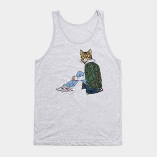 Streetwear Kitty Tank Top